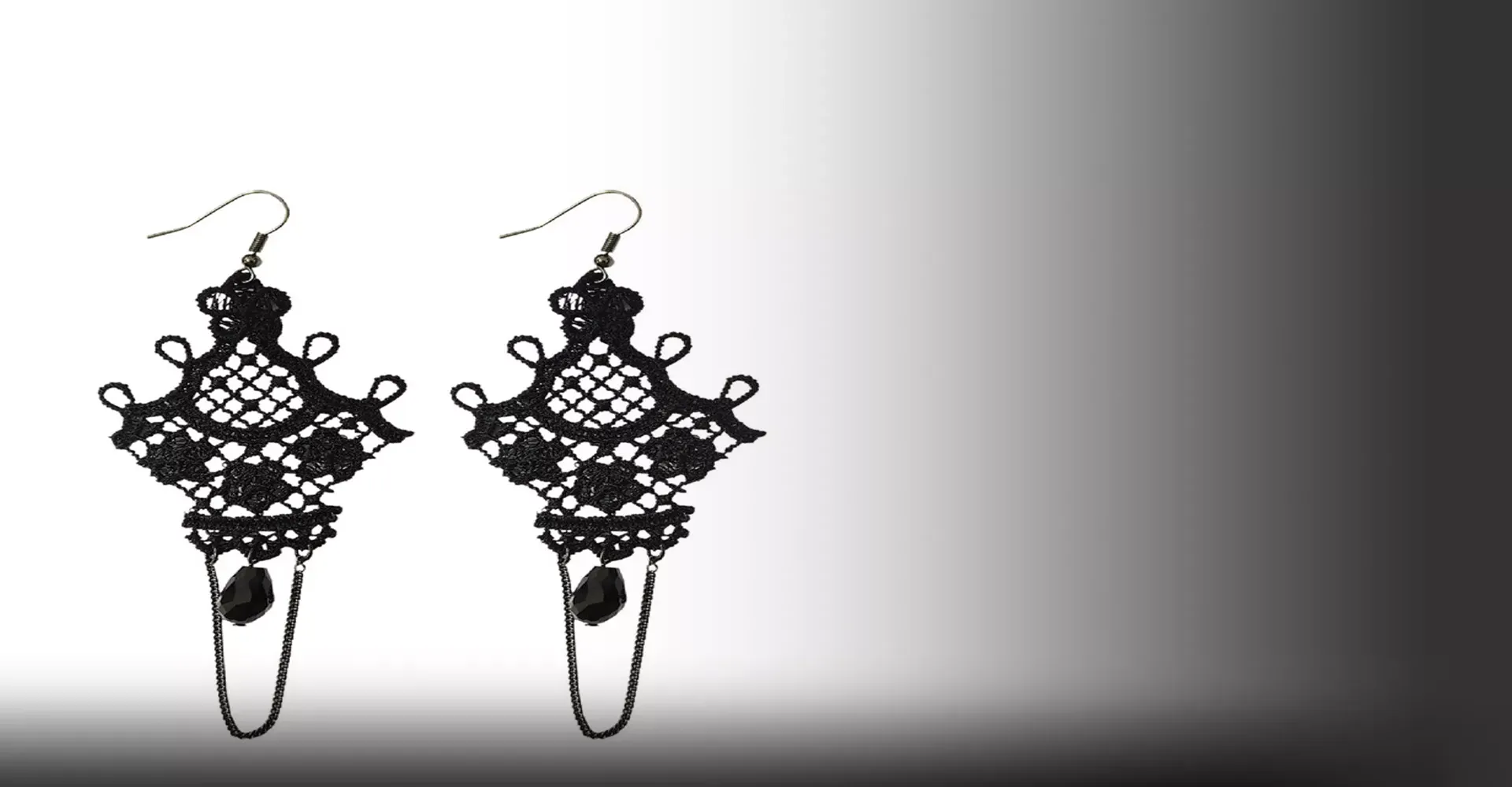 بافت گوشواره با قلاب