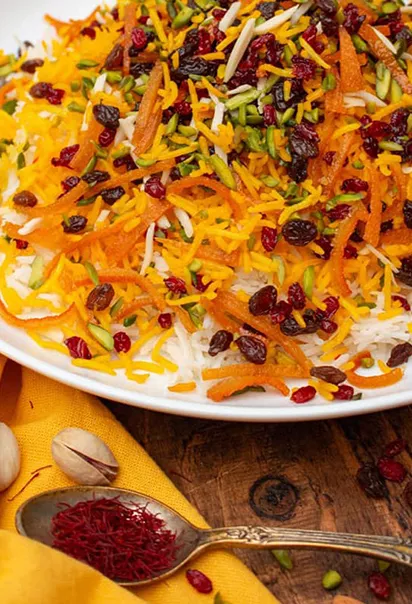 هویج پلو مجلسی