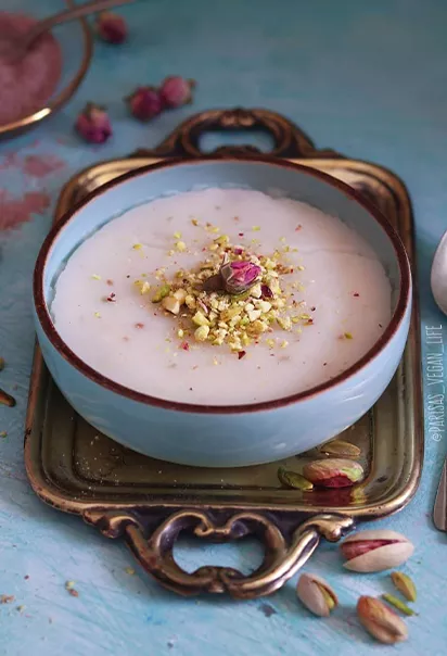 فِرنی گل محمدی