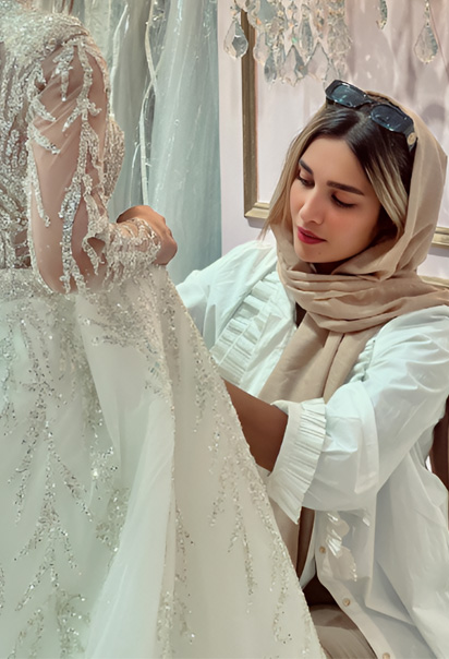 طراحی لباس عروس